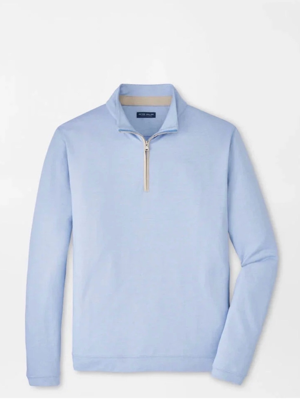 PETER MILLAR ALBATROSS COTTON BLEND PIQUE quarter ZIP pullover top MS26XK63